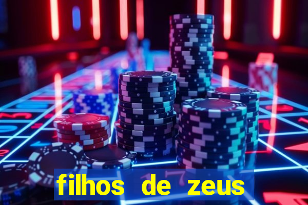 filhos de zeus mitologia grega